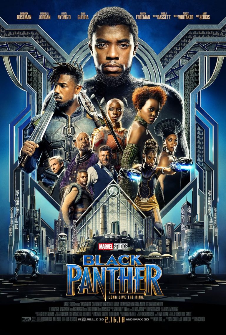 Black Panther 2018 Dual Audio ORG Hindi Movie 480p BluRay x264 450MB ESubs