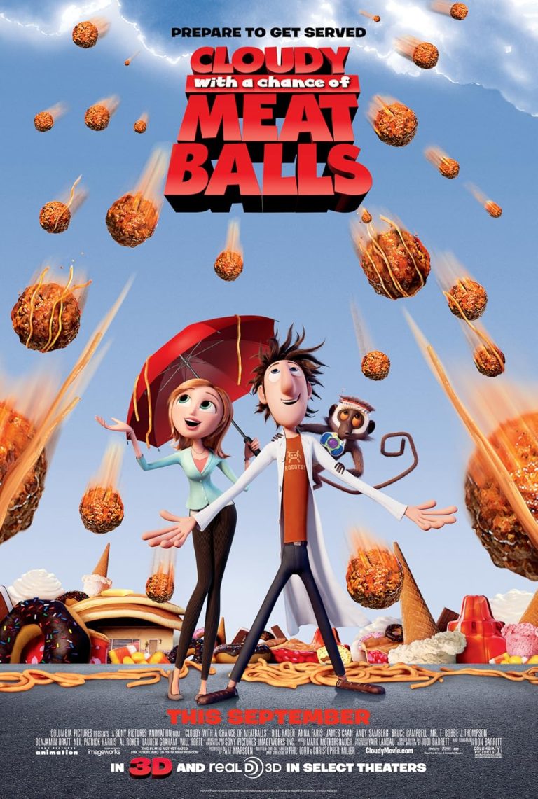 Cloudy with a Chance of Meatballs 2009 Dual Audio ORG Hindi Movie 480p BluRay 300MB ESubs