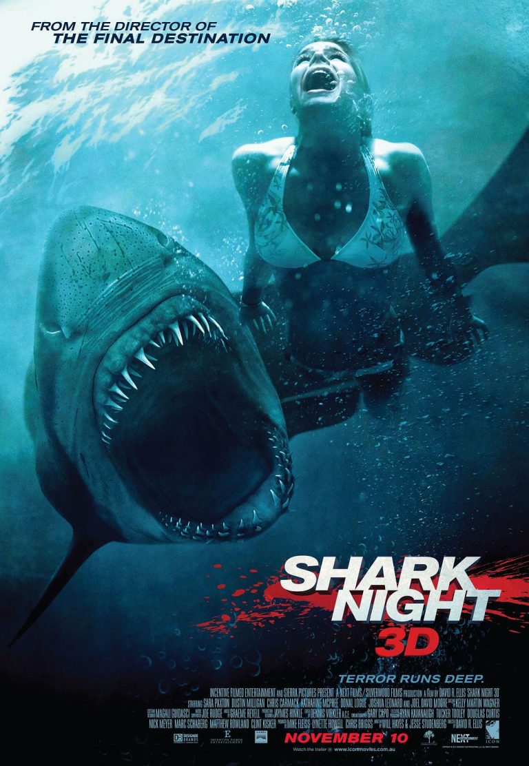 Shark Night 2011 Dual Audio ORG Hindi Movie 480p BluRay x264 300MB ESubs