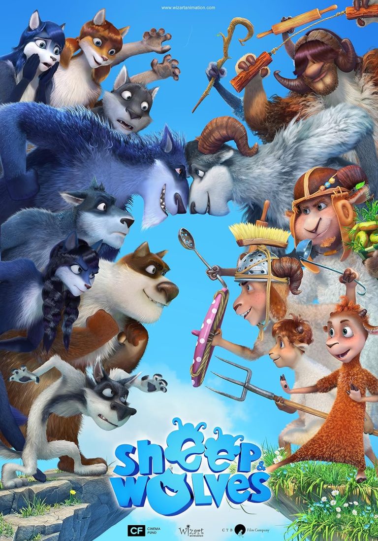 Sheep & Wolves 2016 Dual Audio Hindi Movie 480p BluRay x264 300MB ESubs