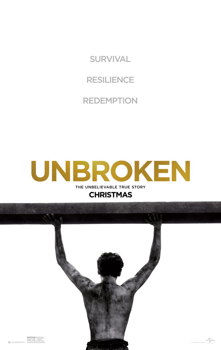 Unbroken 2014 Dual Audio ORG Hindi Movie 480p BluRay x264 450MB ESubs