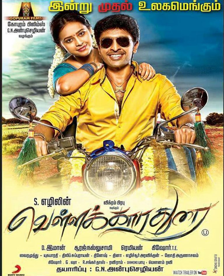 Vellaikaara Durai 2014 Dual Audio Hindi Movie 480p UNCUT HDRip x264 450MB